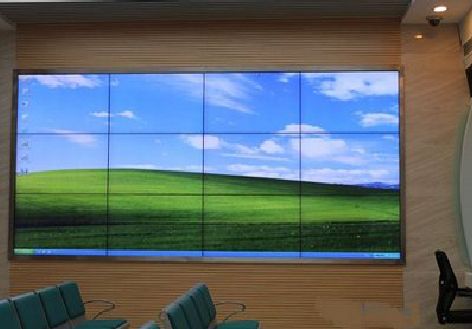 金湖液晶拼接屏的另类用法。